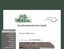 Tablet Screenshot of kunstmaert.ch